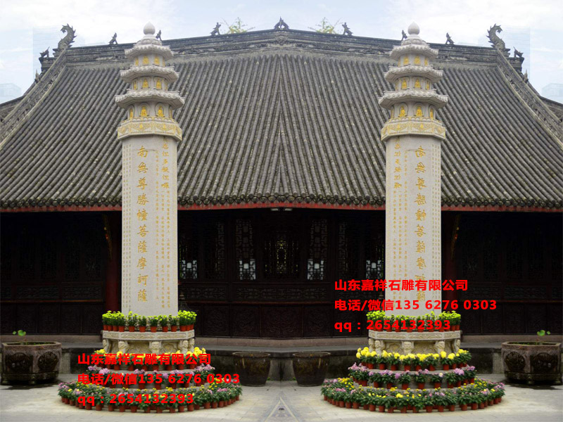 陀羅尼經幢_精美經幢圖片