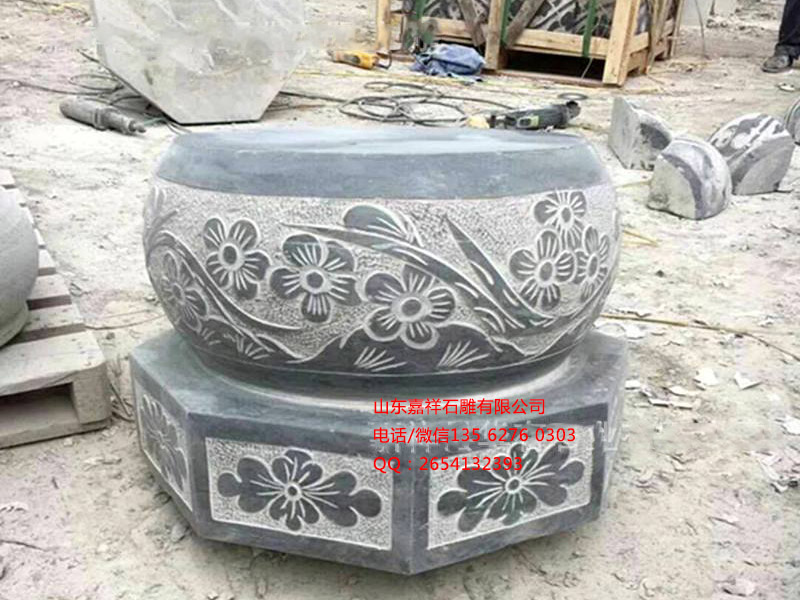 青石柱頂石圖片大全_古建筑柱墩圖片
