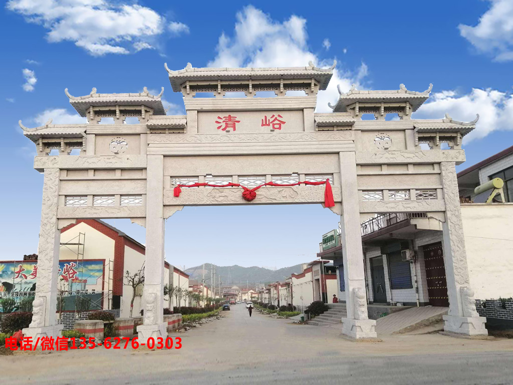 農村進門大門牌坊圖片 農村進門大門牌坊圖片大全