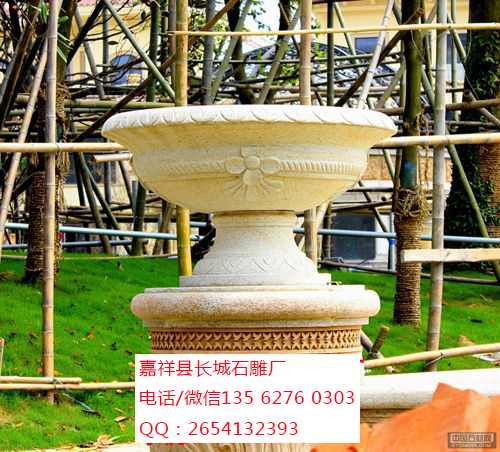 點(diǎn)擊查看詳細(xì)信息<br>標(biāo)題：【石雕牌坊加工】花盆 閱讀次數(shù)：0